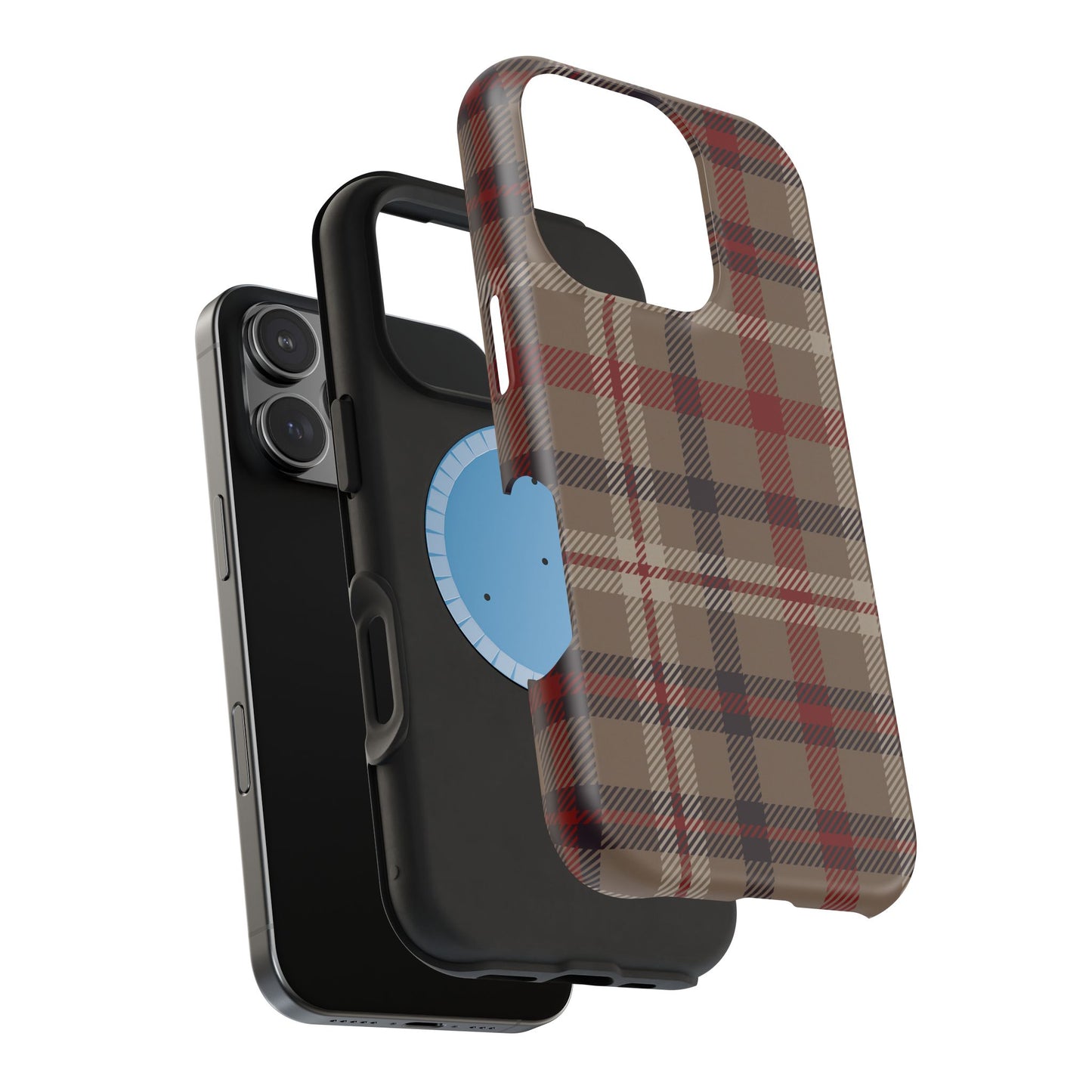 Vintage Highland Plaid MagSafe® iPhone Tough Case