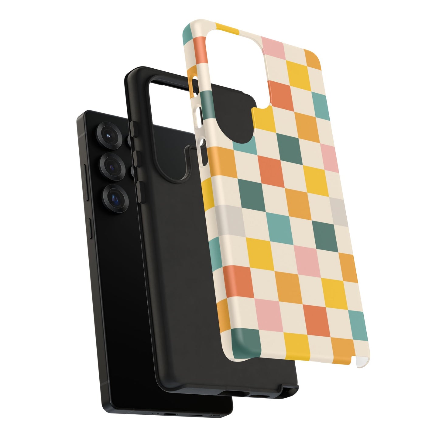 Retro 70s Gingham Samsung Galaxy Tough Case