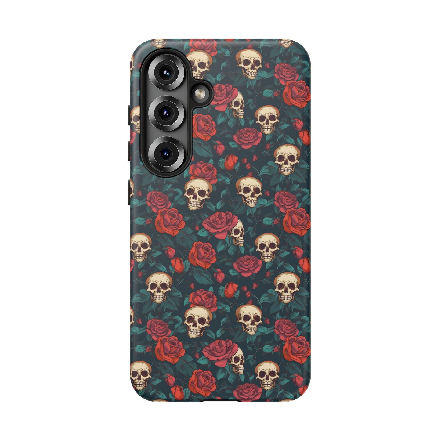Skulls & Roses Dark Garden Samsung Galaxy Tough Case