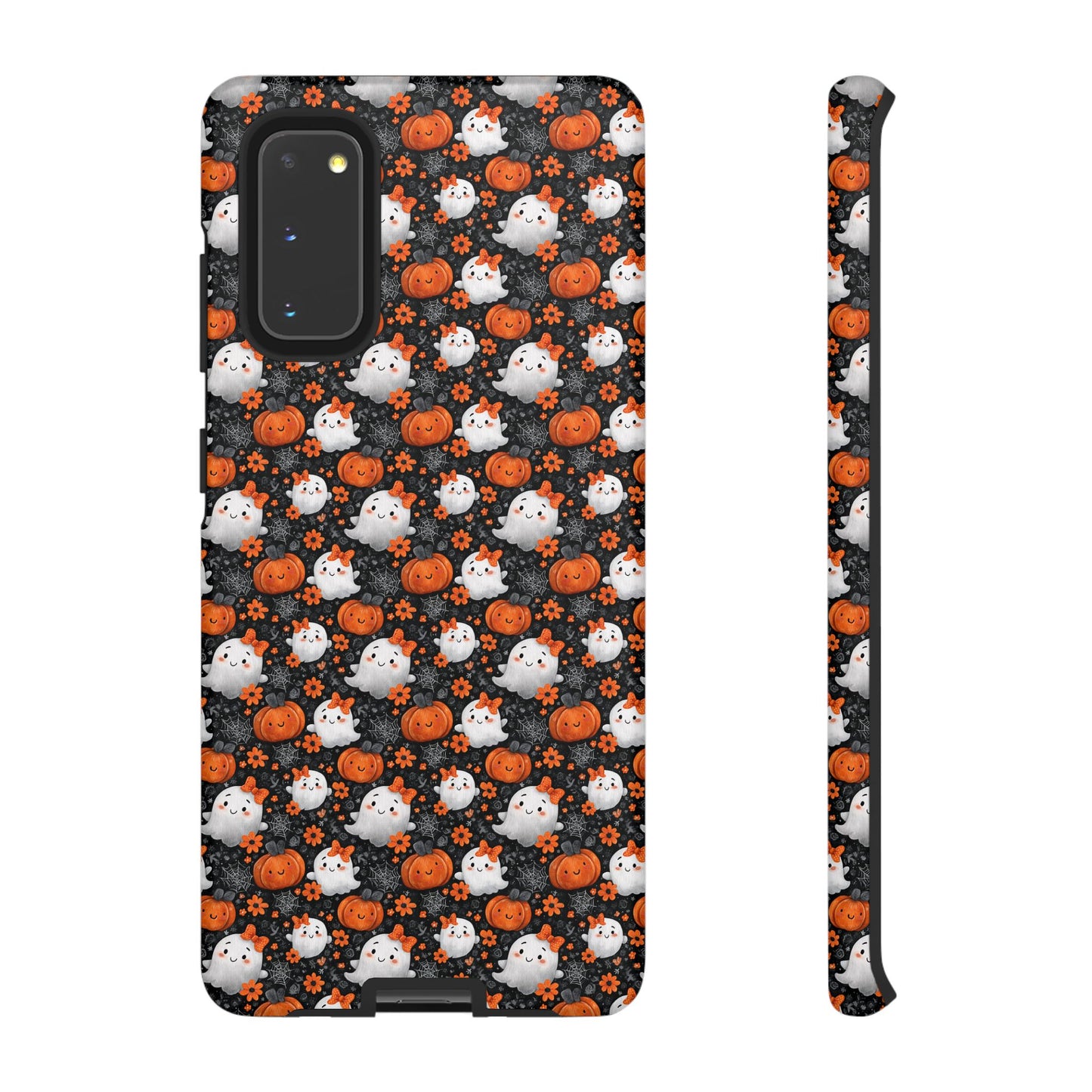 Cute Kawaii Lady Ghosts & Pumpkins Samsung Galaxy Tough Case