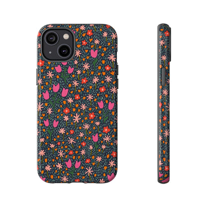 Whimsical Wildflower Meadow iPhone Tough Case