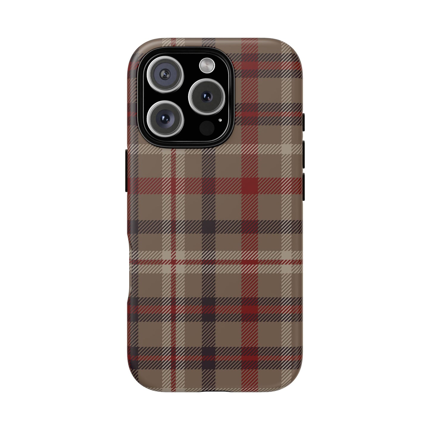 Vintage Highland Plaid iPhone Tough Case