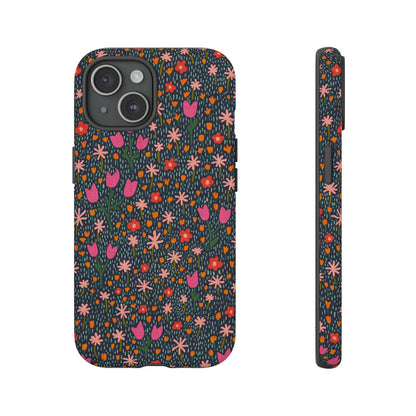 Whimsical Wildflower Meadow iPhone Tough Case