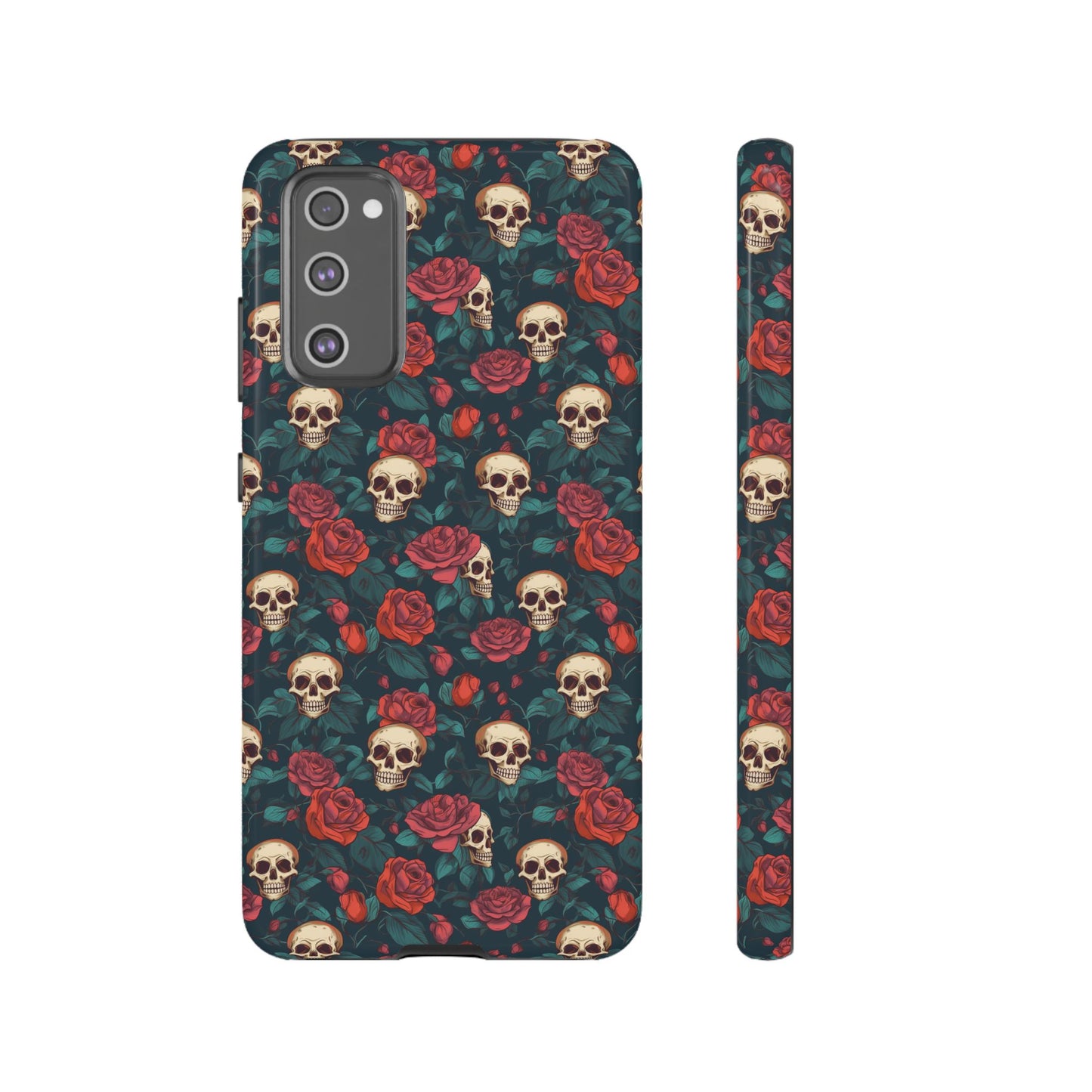 Skulls & Roses Dark Garden Samsung Galaxy Tough Case