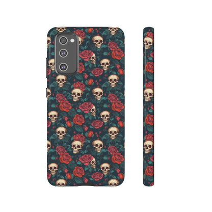 Skulls & Roses Dark Garden Samsung Galaxy Tough Case