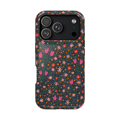 Whimsical Wildflower Meadow MagSafe® iPhone Tough Case
