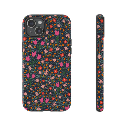 Whimsical Wildflower Meadow iPhone Tough Case