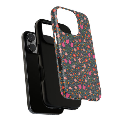 Whimsical Wildflower Meadow iPhone Tough Case