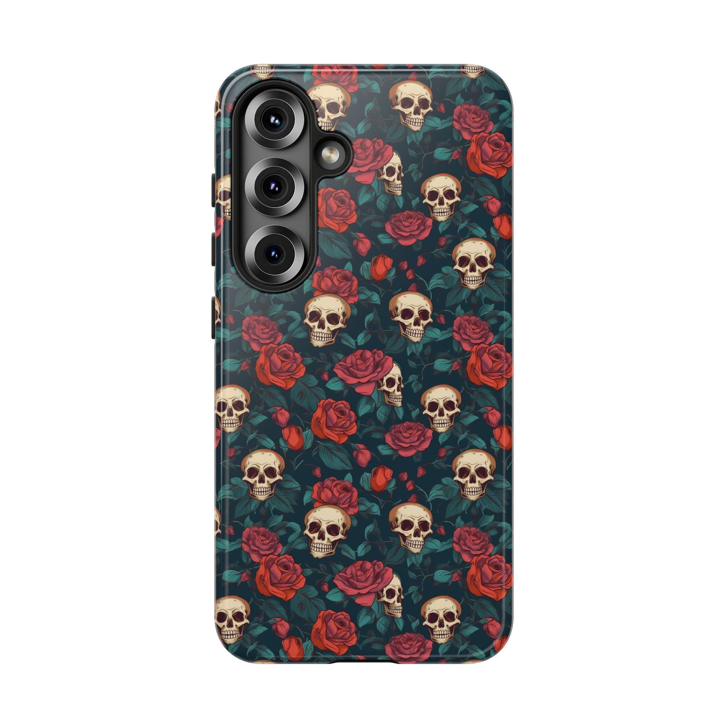 Skulls & Roses Dark Garden Samsung Galaxy Tough Case