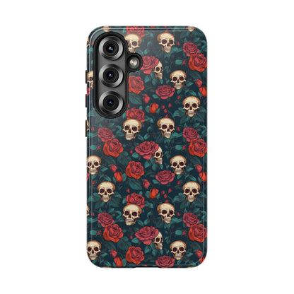 Skulls & Roses Dark Garden Samsung Galaxy Tough Case