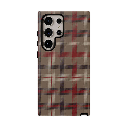 Vintage Highland Plaid Samsung Galaxy Tough Case