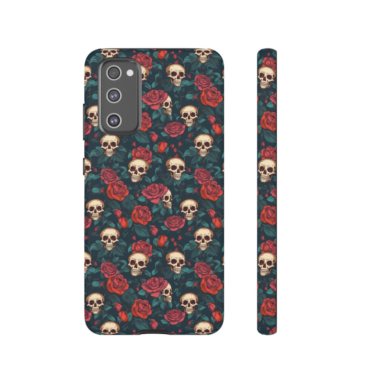 Skulls & Roses Dark Garden Samsung Galaxy Tough Case