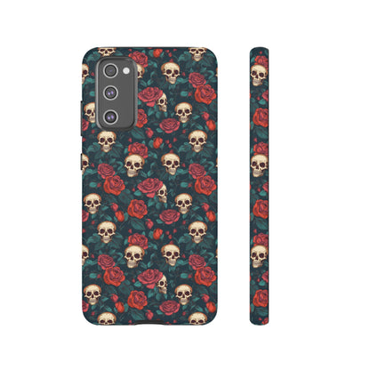 Skulls & Roses Dark Garden Samsung Galaxy Tough Case