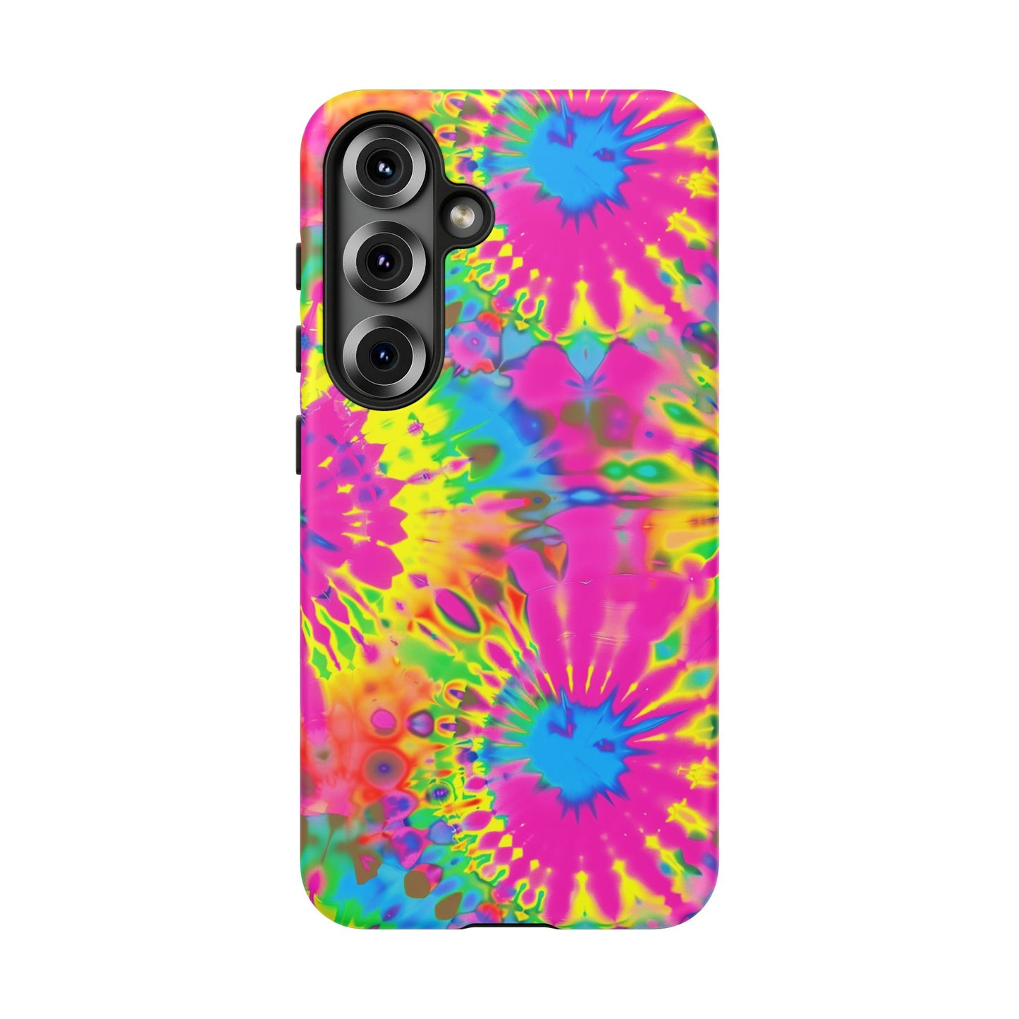Neon Tie-Dye Burst Samsung Galaxy Tough Case