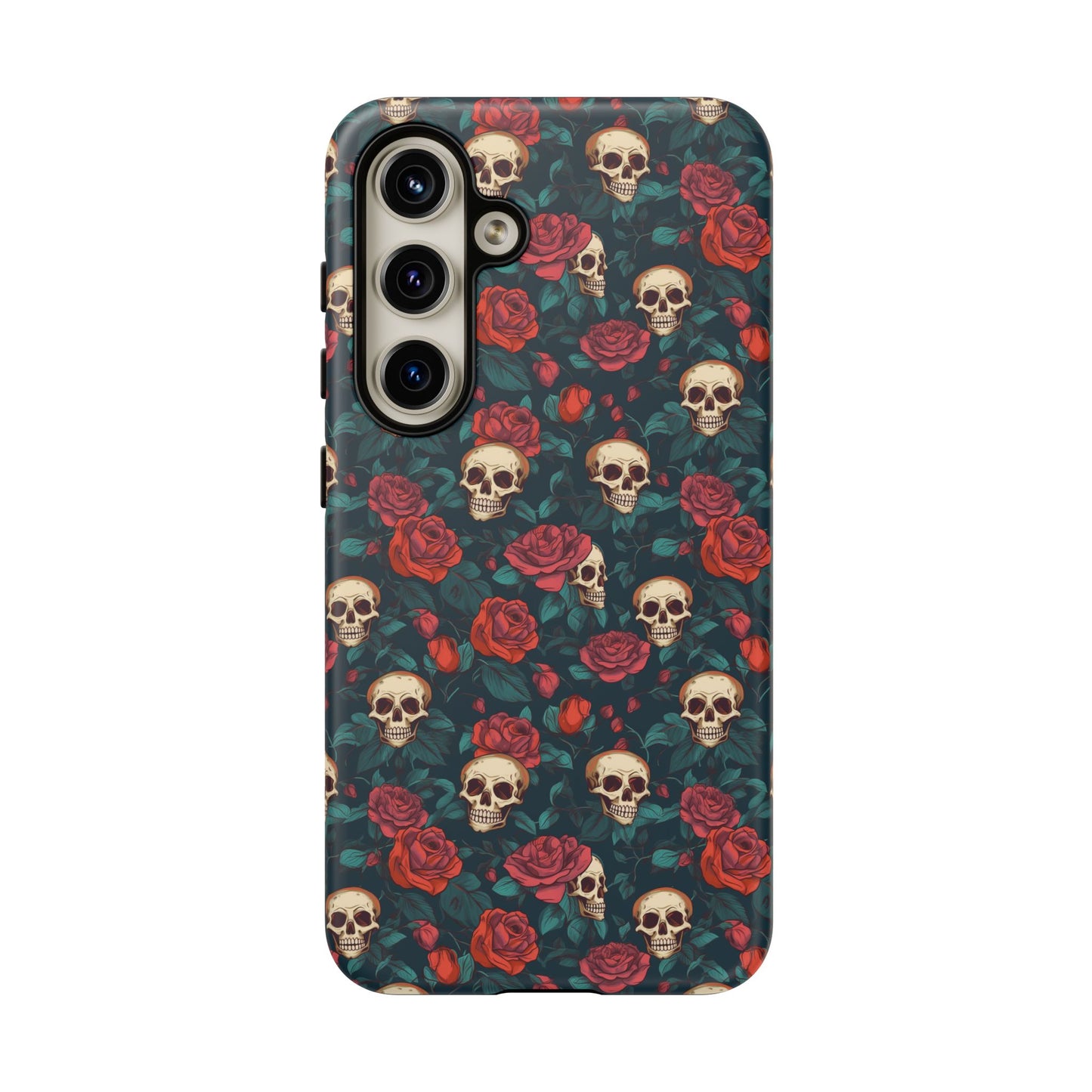 Skulls & Roses Dark Garden Samsung Galaxy Tough Case