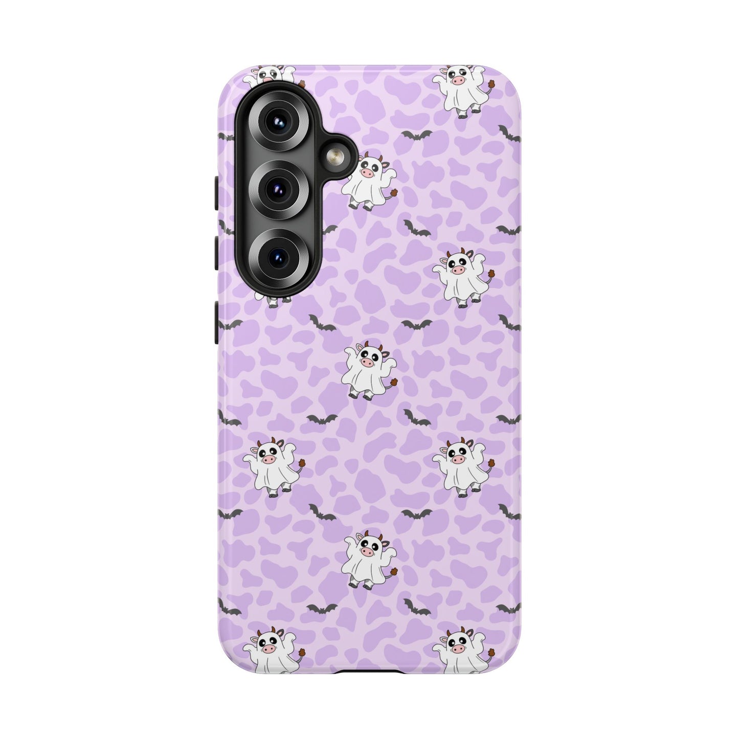 Purple Moo Ghosts & Bats Samsung Galaxy Tough Case