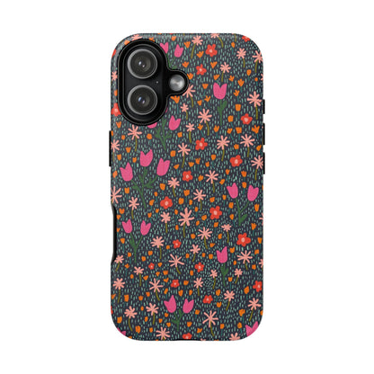 Whimsical Wildflower Meadow iPhone Tough Case