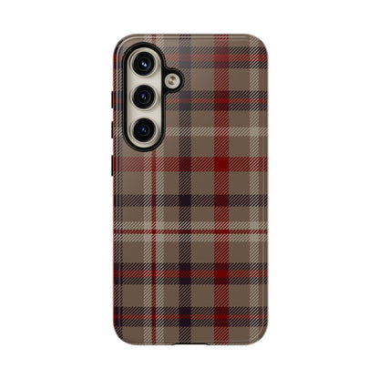 Vintage Highland Plaid Samsung Galaxy Tough Case