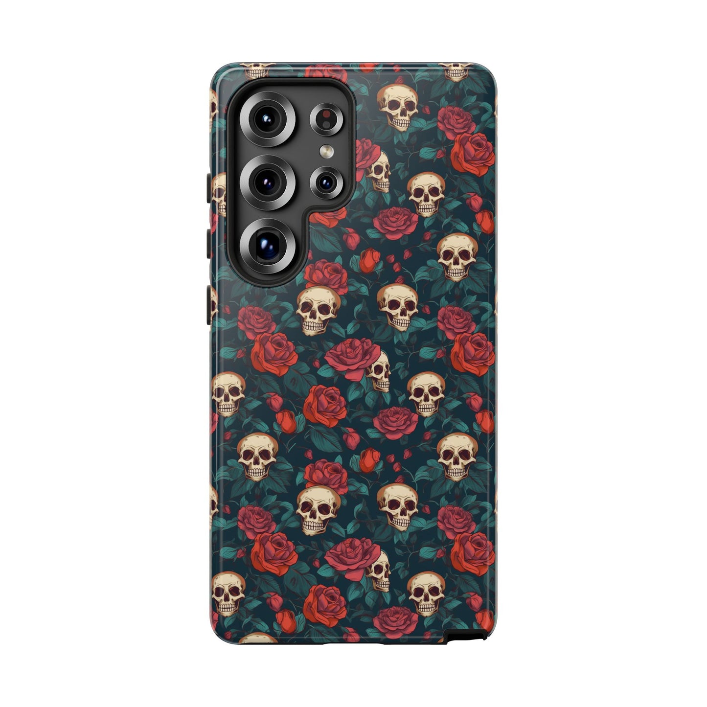 Skulls & Roses Dark Garden Samsung Galaxy Tough Case