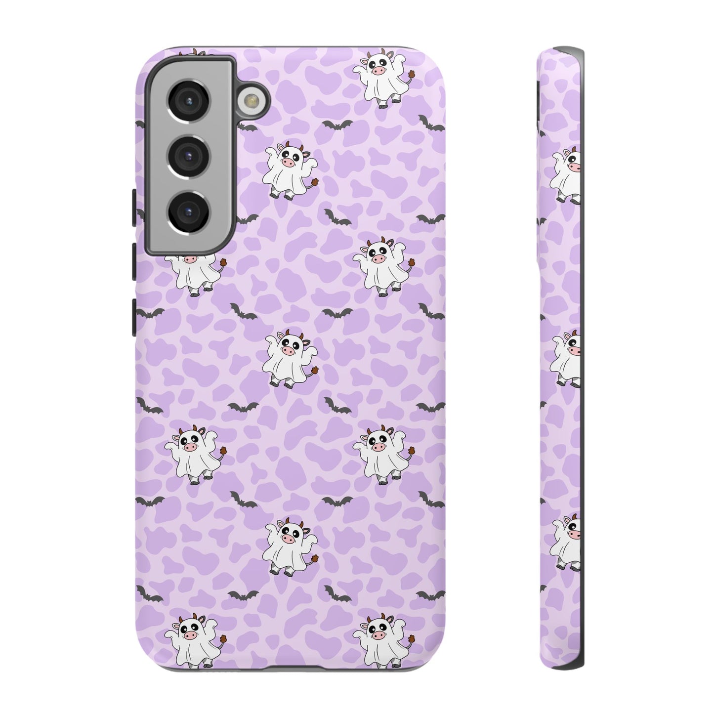 Purple Moo Ghosts & Bats Samsung Galaxy Tough Case