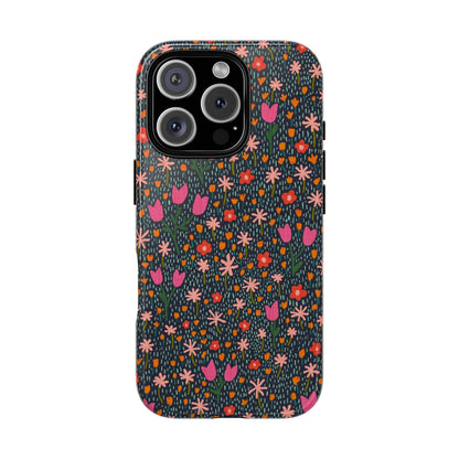 Whimsical Wildflower Meadow iPhone Tough Case