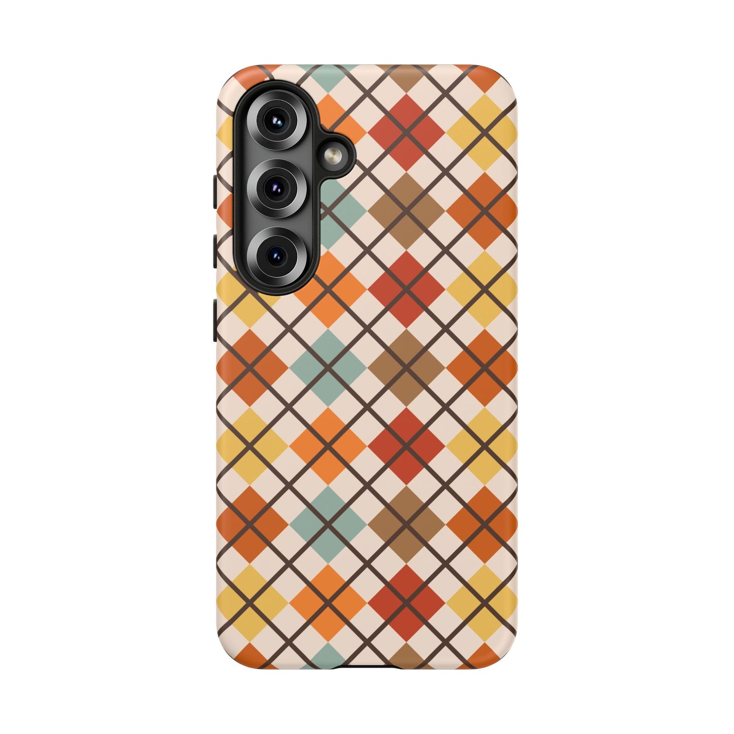 Autumn Argyle Samsung Galaxy Tough Case