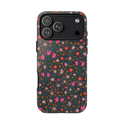 Whimsical Wildflower Meadow iPhone Tough Case