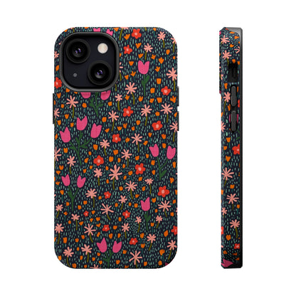 Whimsical Wildflower Meadow MagSafe® iPhone Tough Case