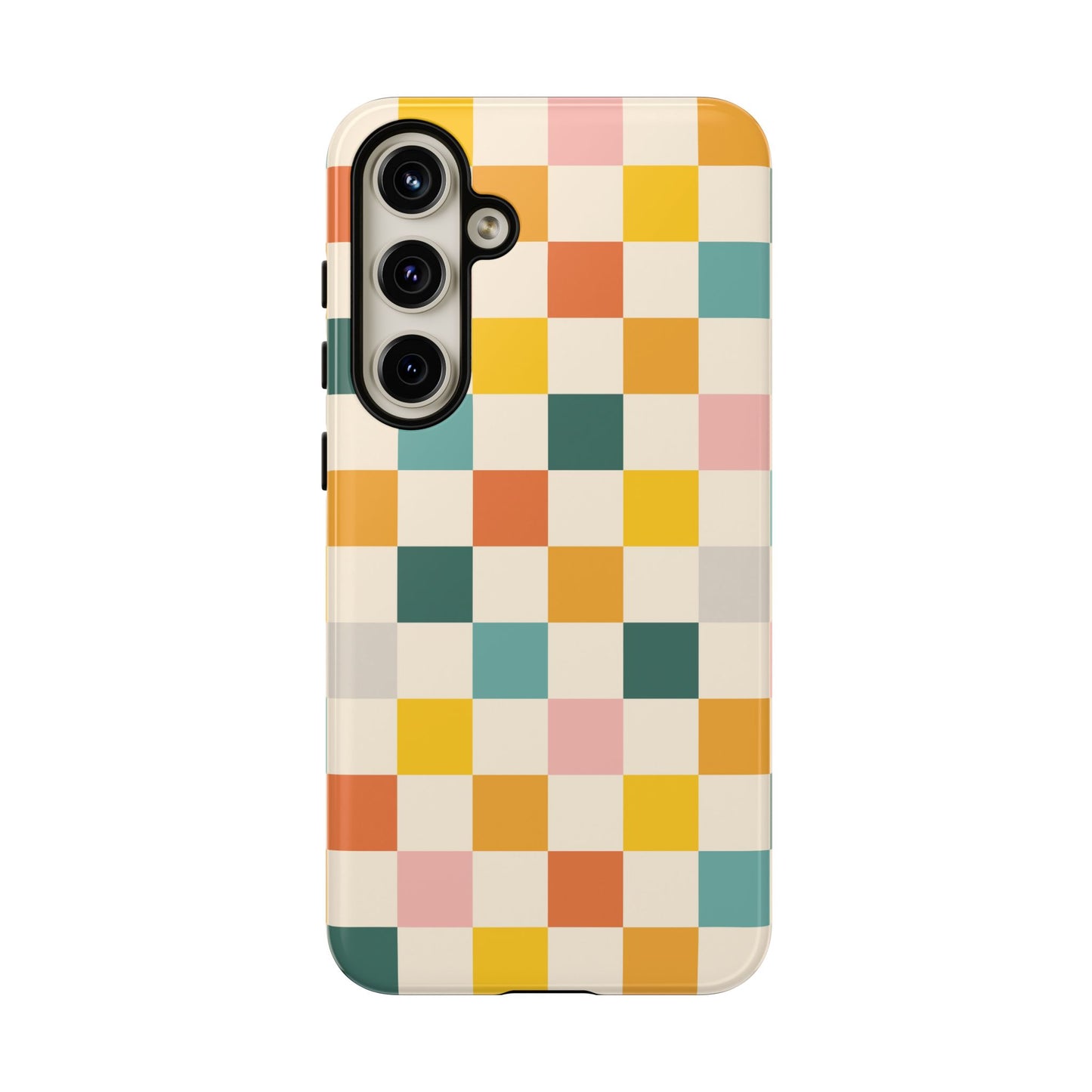 Retro 70s Gingham Samsung Galaxy Tough Case