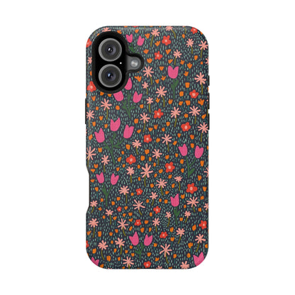Whimsical Wildflower Meadow MagSafe® iPhone Tough Case