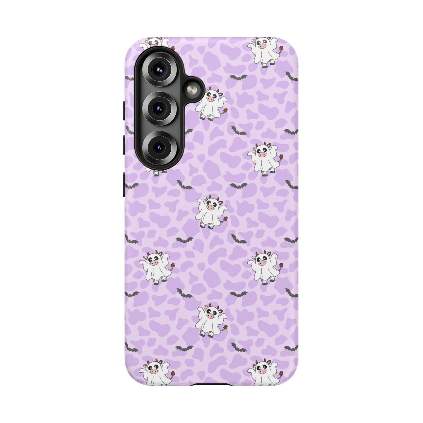 Purple Moo Ghosts & Bats Samsung Galaxy Tough Case