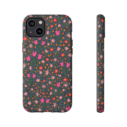 Whimsical Wildflower Meadow iPhone Tough Case