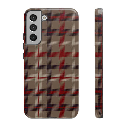 Vintage Highland Plaid Samsung Galaxy Tough Case