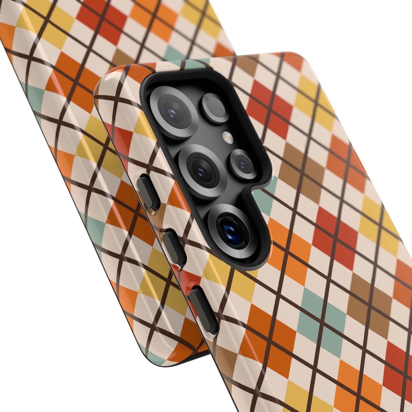 Autumn Argyle Samsung Galaxy Tough Case