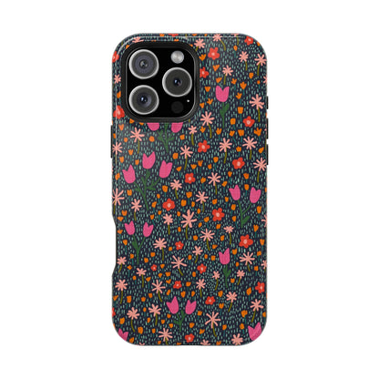 Whimsical Wildflower Meadow MagSafe® iPhone Tough Case