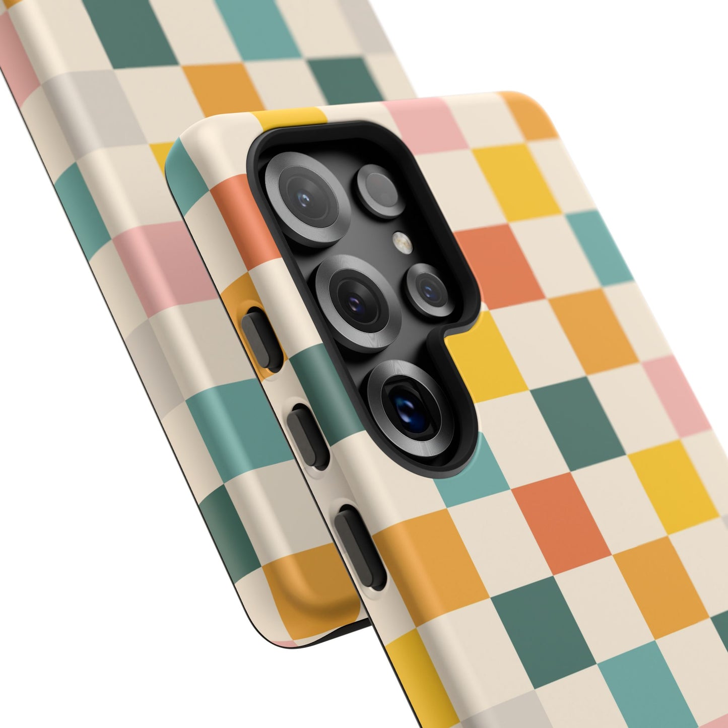 Retro 70s Gingham Samsung Galaxy Tough Case