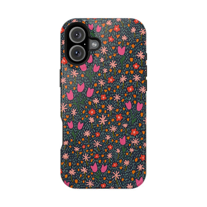 Whimsical Wildflower Meadow MagSafe® iPhone Tough Case