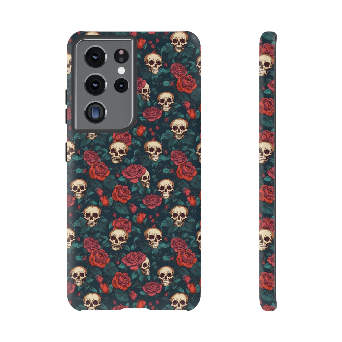 Skulls & Roses Dark Garden Samsung Galaxy Tough Case