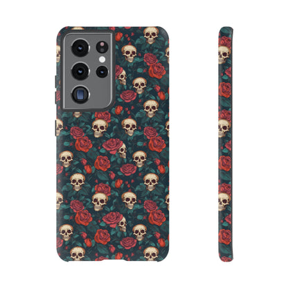 Skulls & Roses Dark Garden Samsung Galaxy Tough Case