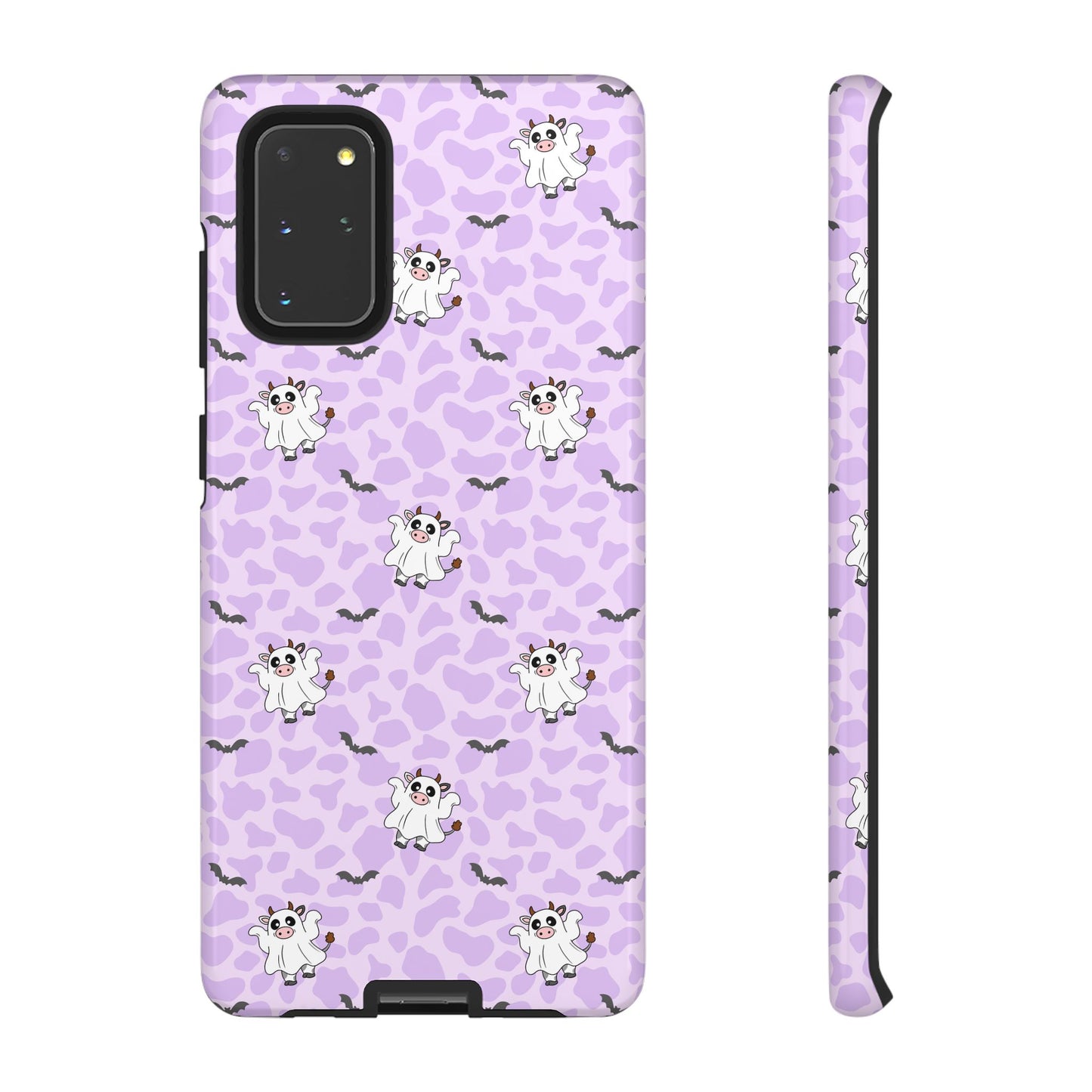 Purple Moo Ghosts & Bats Samsung Galaxy Tough Case