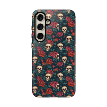 Skulls & Roses Dark Garden Samsung Galaxy Tough Case