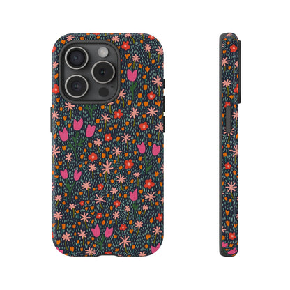 Whimsical Wildflower Meadow iPhone Tough Case