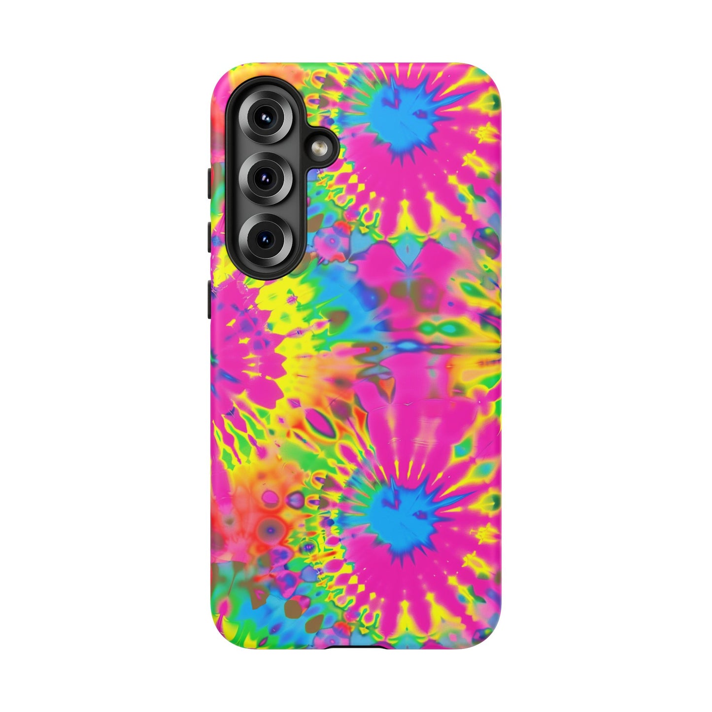 Neon Tie-Dye Burst Samsung Galaxy Tough Case