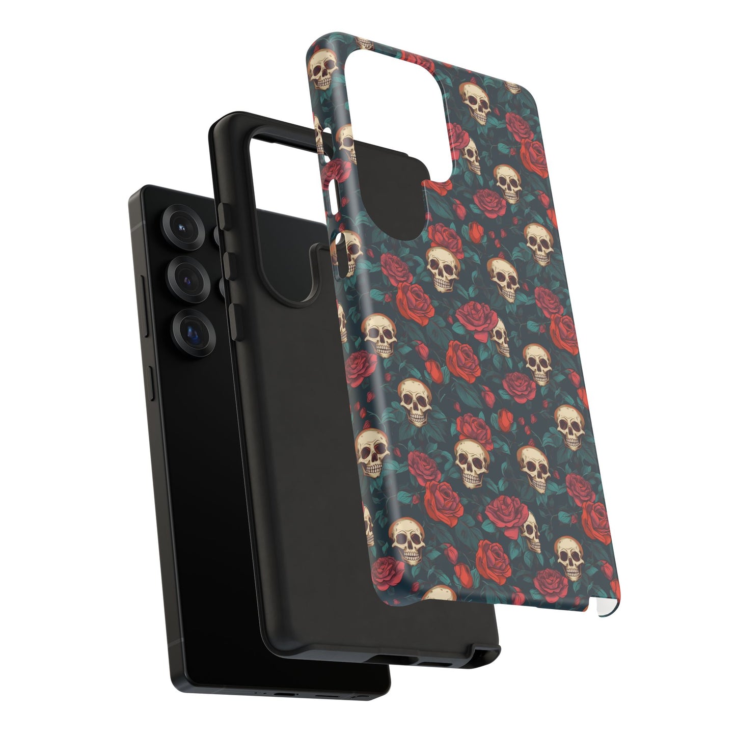 Skulls & Roses Dark Garden Samsung Galaxy Tough Case