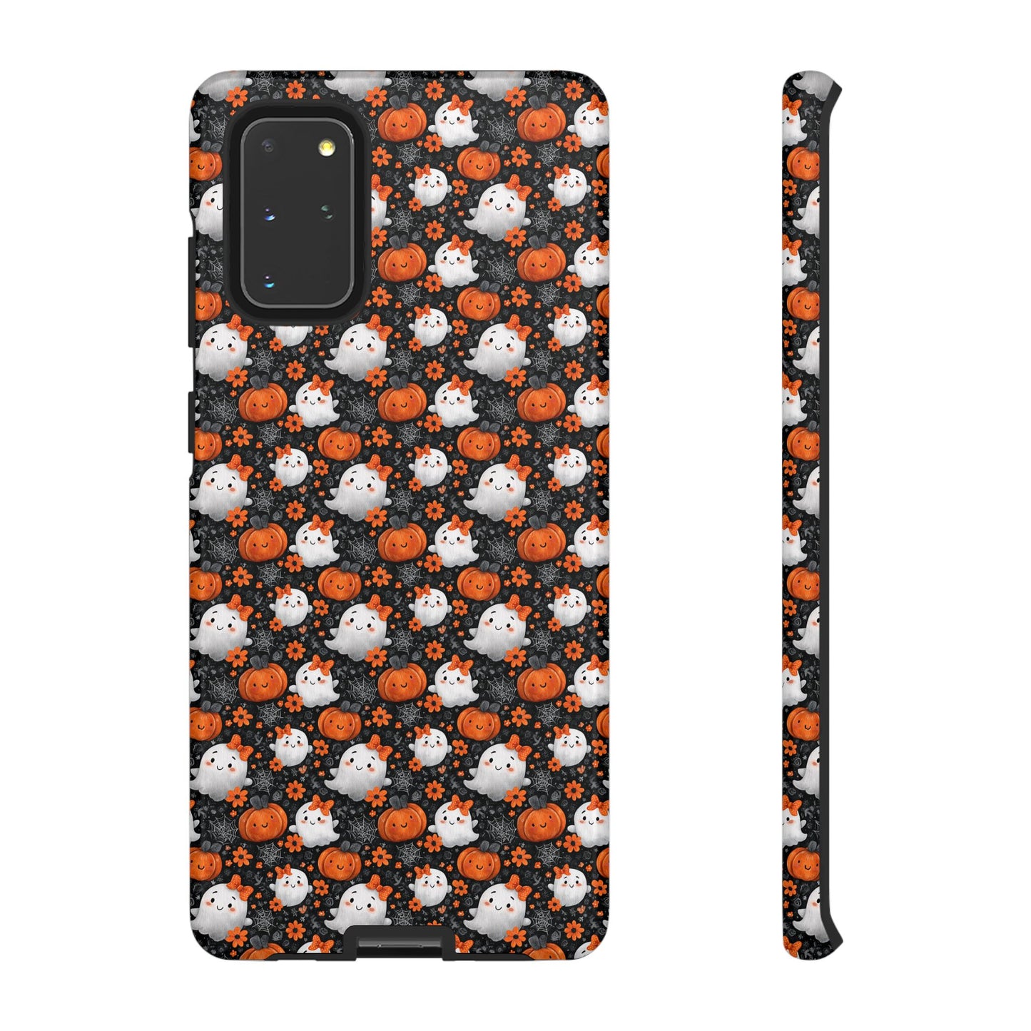 Cute Kawaii Lady Ghosts & Pumpkins Samsung Galaxy Tough Case