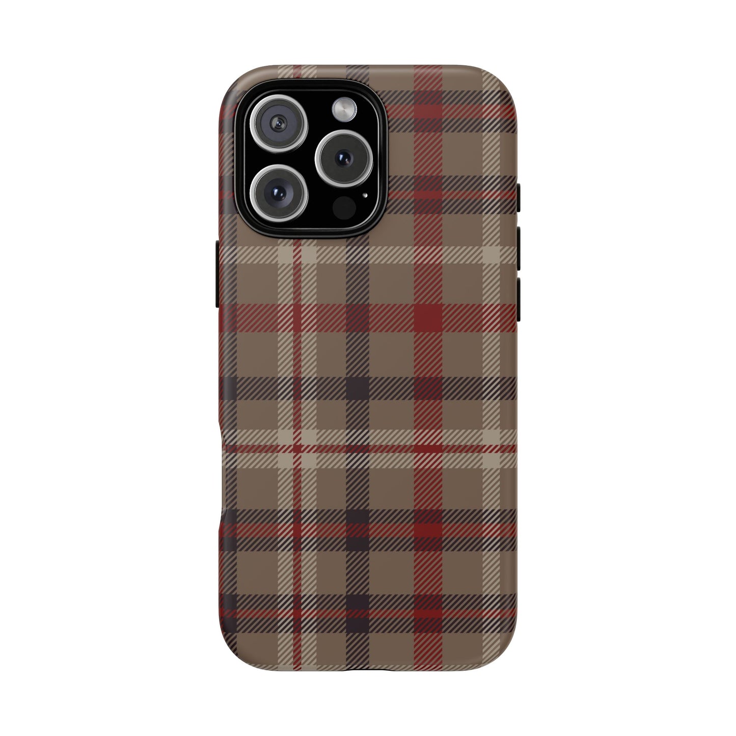 Vintage Highland Plaid iPhone Tough Case