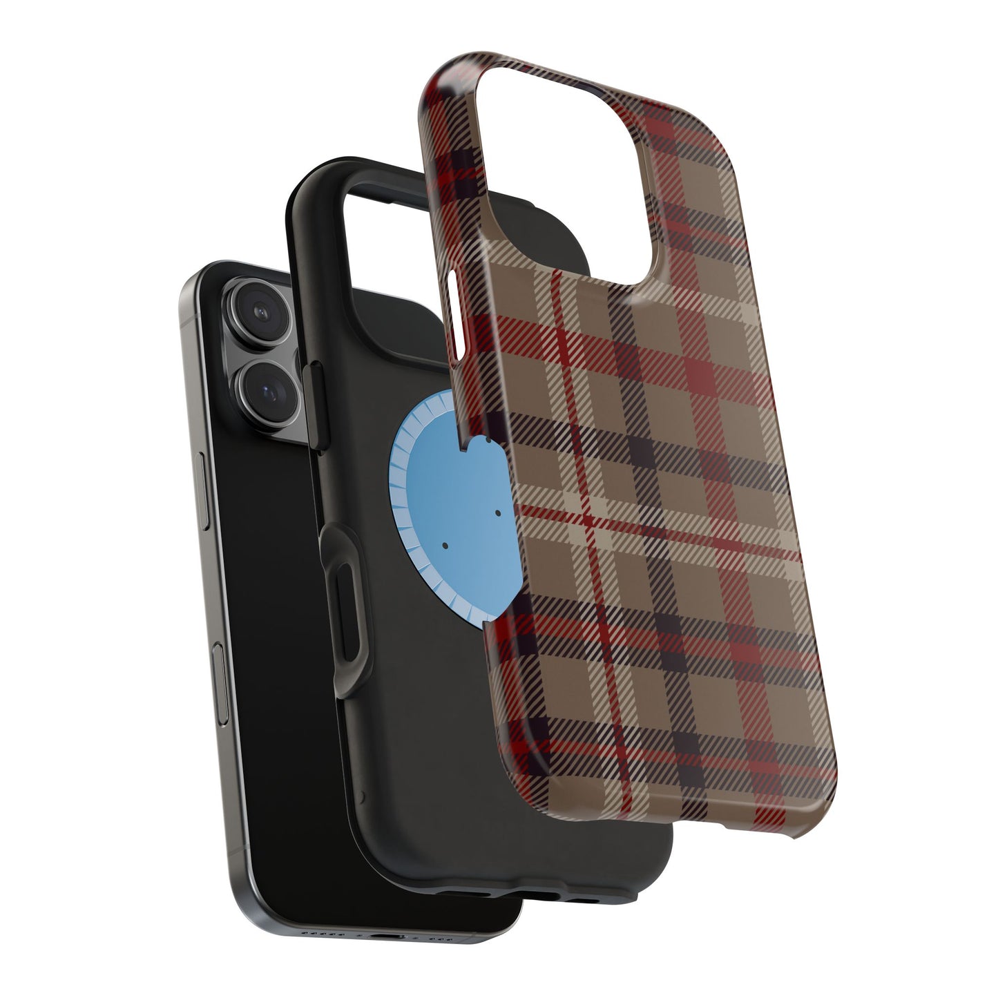 Vintage Highland Plaid MagSafe® iPhone Tough Case