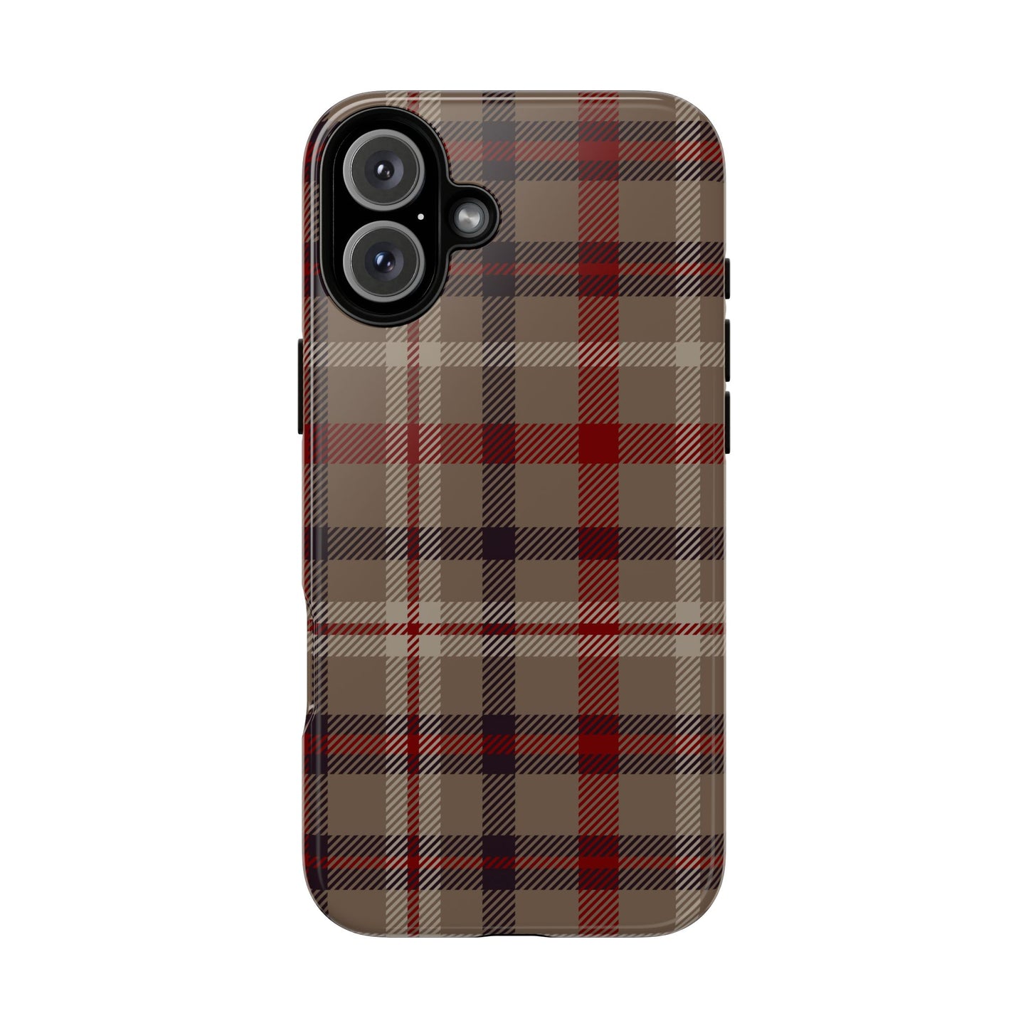 Vintage Highland Plaid iPhone Tough Case