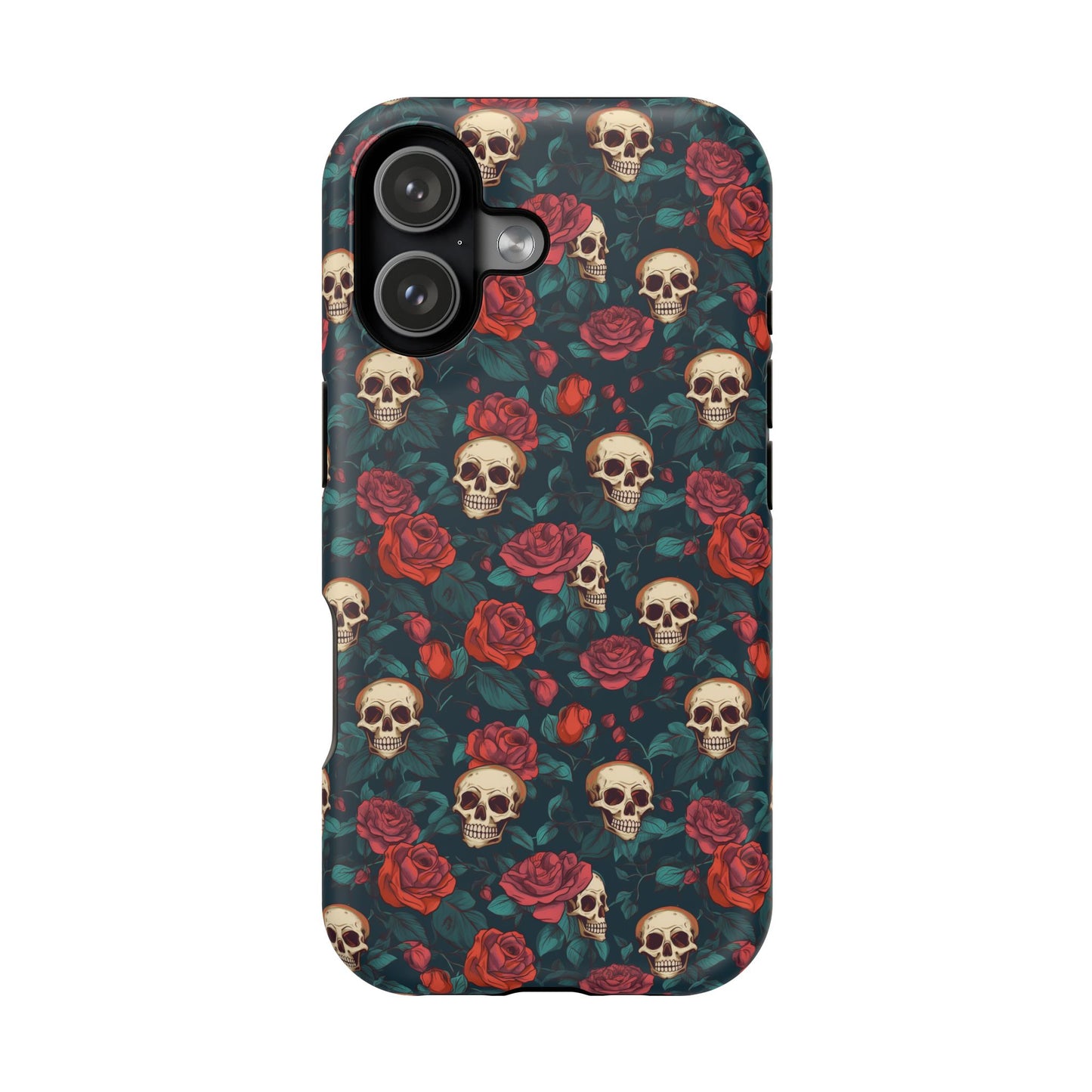 Skulls & Roses Dark Garden MagSafe® iPhone Tough Case