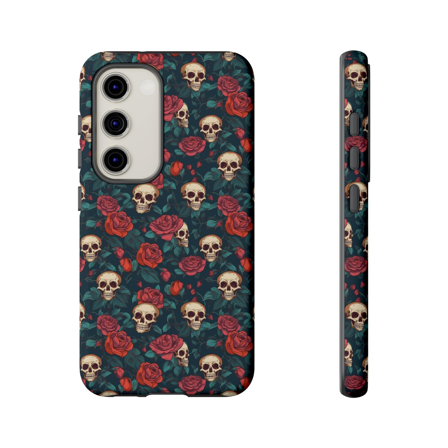 Skulls & Roses Dark Garden Samsung Galaxy Tough Case